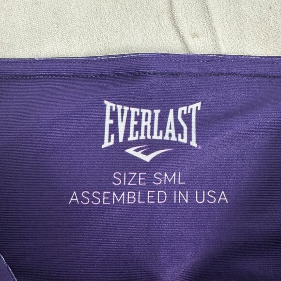 Everlast Womens Colorblock Leggings Small Polyester/Spandex Purple/Blue/Yellow - Picture 4 of 7